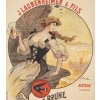 Affiche Originale, Ferdinand Bac, Grande Brasserie Laubenheimer, Brasseur, Alcool, Bière Brune, Bière Blonde, Boisson, Malt, Bouteille, Pinte, Chope, Mousse, Hirondelle, Nérac, 1908 8