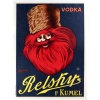 Affiche Originale, Leonetto Cappiello, Vodka Relsky, Kumel, Alcool, Boisson, Cocktail, Distillerie, Eau de Vie, Liqueur, Russe, Cosaque, Chapka, Fourrure, Barbe, 1911 7