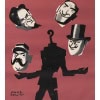 Affiche Originale, Paul Colin, Bouffes Parisiens, Tête de Rechange, Théâtre, Comédie, Spectacle, Acteur, Comédien, Comique, Pièce, Scène, Show, 1964 9