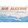 Affiche Tourisme Originale, Paul Langellé, Air Algérie, Caravelle, Transport, Voyage, Aviation, Avion, Vol, Afrique du Nord, Maghreb, Mer, c.1950 8