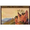 Affiche Tourisme Originale, Roger Soubie, Chemins de Fer, Transport, Voyage, Alsace, Lorraine, Château du Haut-Barr, Saverne, Vosges, Montagne, Trains c.1925 10