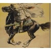 Affiche Originale, Maurice Romberg, Compagnie Algérienne, Emprunt de la Libération, Souscrivez, Orientalisme, Cavalier, Arabe, Ottoman, Cheval, Galop, Sabre, Afrique du Nord, Maghreb, 1918 12