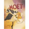 Affiche Originale, Vince McIndoe, Moët, Champagne, Belle Epoque, Smoking, Alcool, Boisson, Bouteille, Verre, Coupe, Flûte, Couple, Baiser, Moët et Chandon, LVMH, 1996 7