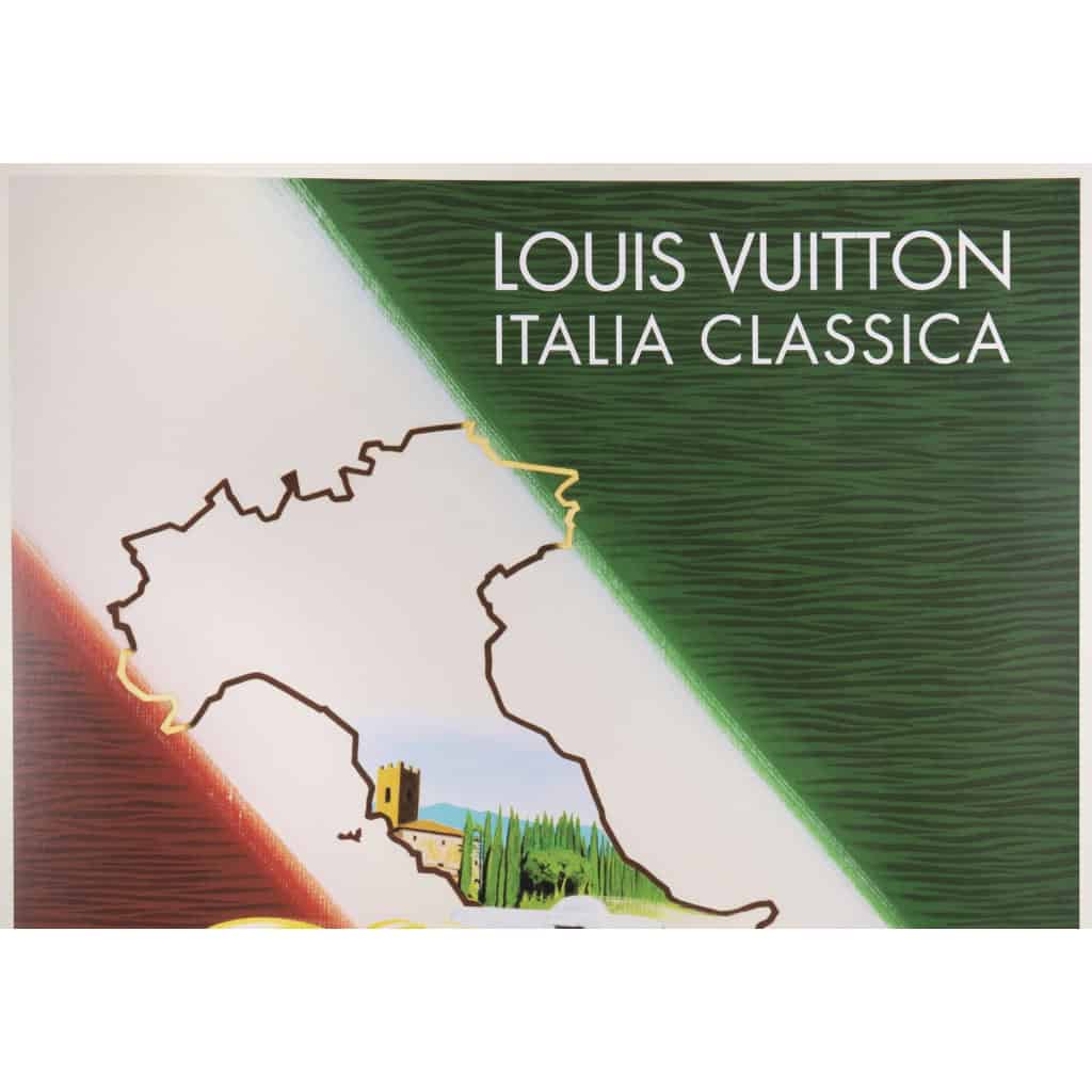 Affiche Originale, Razzia, Concours Automobiles Classiques, Louis Vuitton, Italia Classica, Automobile, Voitures, Rallye, Course, Concours, Italie, Toscane, Botte, 1995 5