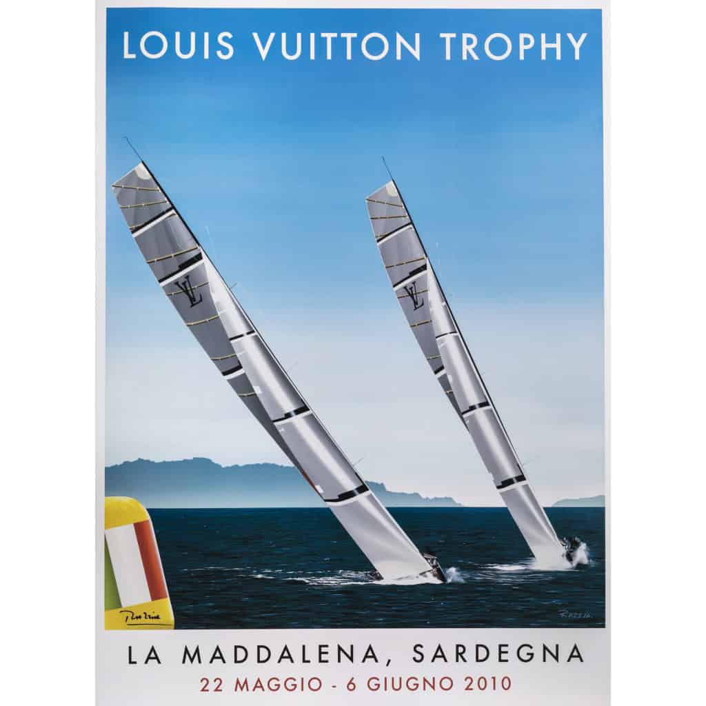 Affiche Originale, Razzia, Louis Vuitton Trophy, Italie, La Maddalena, Sardegna, Voilier, Régate, Voile, Course, Mer, Bouée, 2010 3